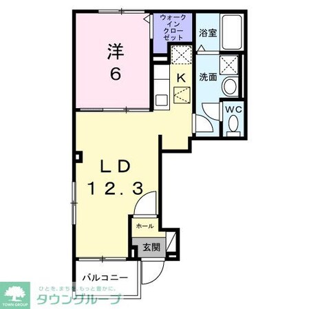 グラン・シャトー武蔵嵐山Aの物件間取画像